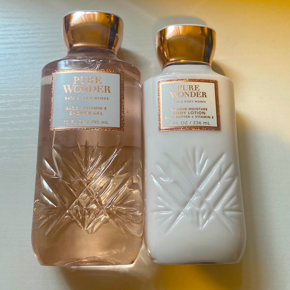 Bath and body lotion /shower gel